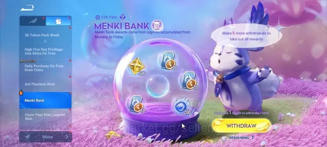 Honor of Kings Accounts Hero 7|Starter with Legend Skin Selection Chest(Di image 7