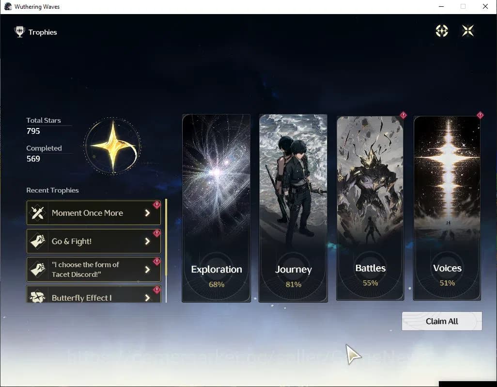 Wuthering Waves Accounts SEA | UL 48 | 1,5k Astrite| 2 Limited | [Zani R6, image 10