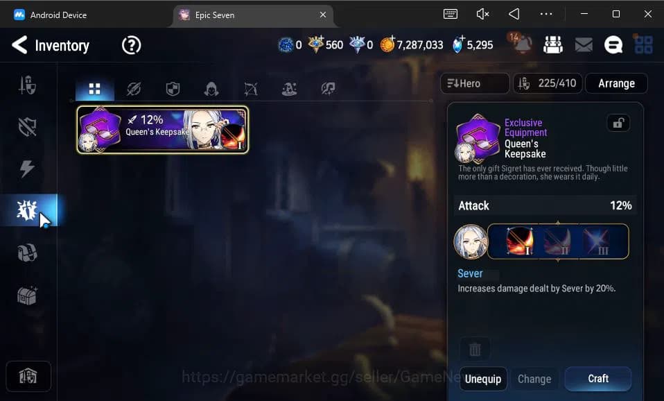 Epic Seven Accounts GLOBAL Verif|New Era|10 ML(Salome,Notos,Ruele oL,A image 10