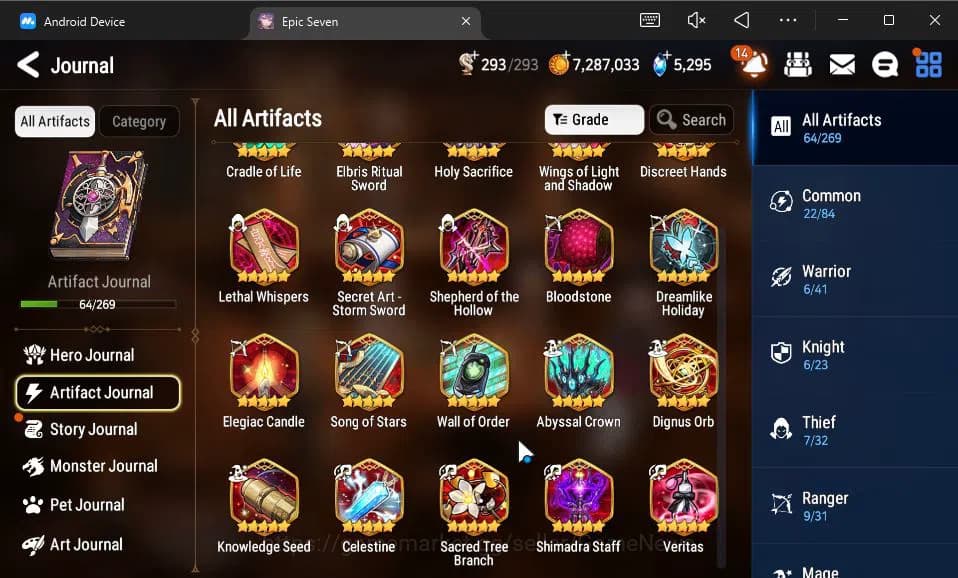 Epic Seven Accounts GLOBAL Verif|New Era|10 ML(Salome,Notos,Ruele oL,A image 14