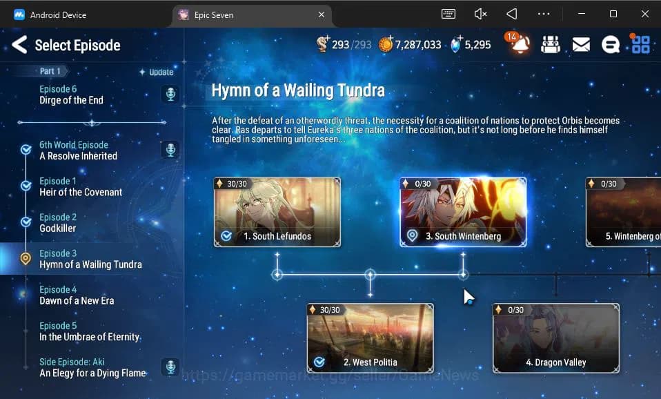 Epic Seven Accounts GLOBAL Verif|New Era|10 ML(Salome,Notos,Ruele oL,A image 7