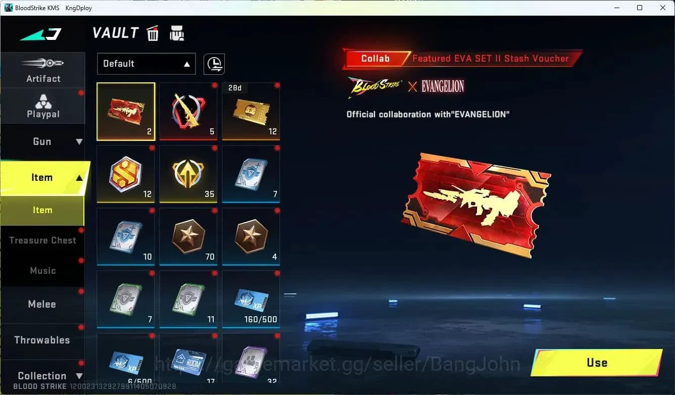 Blood Strike Accounts ASIA |EVOLVED=FAL|ULTRA=AR97,KAG-5ORIGIN-12|COLLAB image 12
