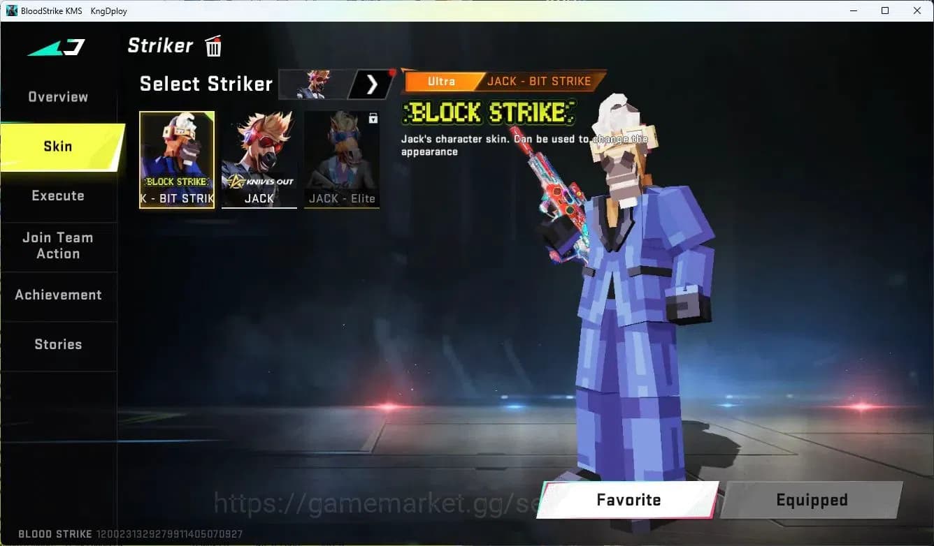 Blood Strike Accounts ASIA |EVOLVED=FAL|ULTRA=AR97,KAG-5ORIGIN-12|COLLAB image 4