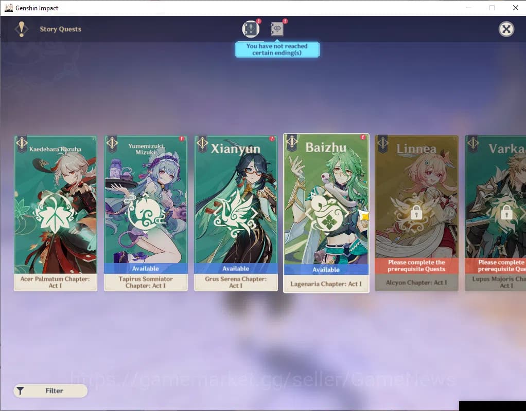 Genshin Impact Accounts ASIA|AR 55|3 Limited +3(*5WEP)|Ayaka+Sign,Nefer,Ve image 4