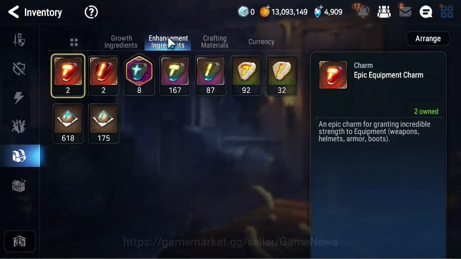 Epic Seven Accounts GLOBAL Unverif|New Era|4 ML(Salome, EIlynav, DD Ra image 4