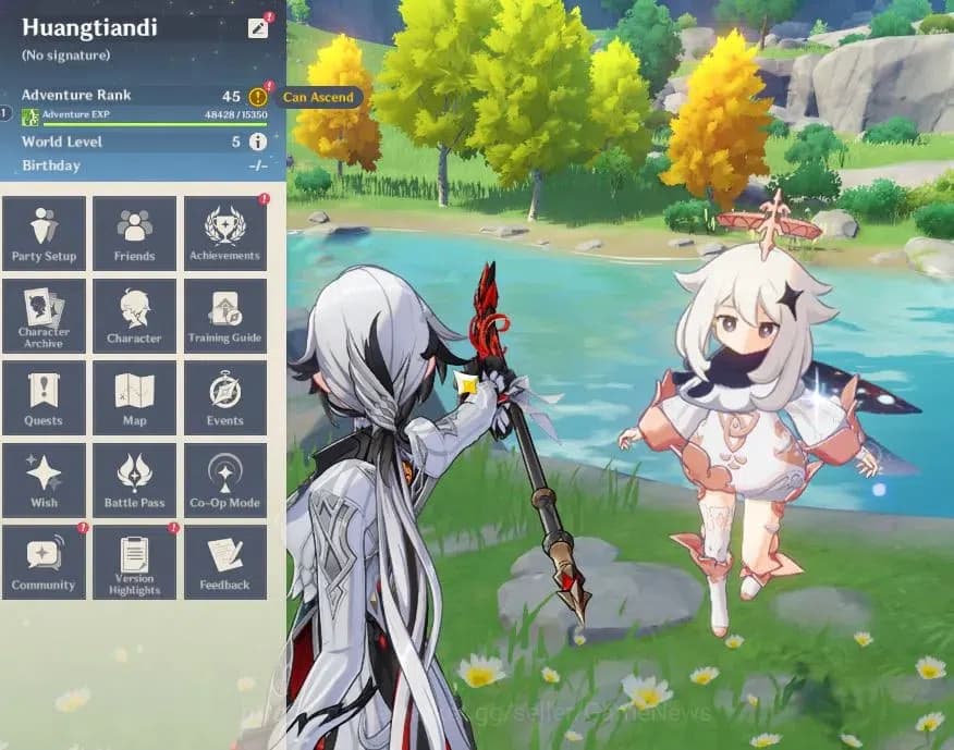 Genshin Impact Accounts ASIA|AR45|4Limited+1(*5Weapon)|Arlecchino+sign,Dur image 1