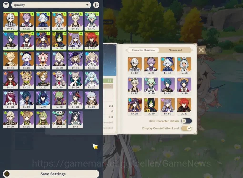 Genshin Impact Accounts ASIA|AR45|4Limited+1(*5Weapon)|Arlecchino+sign,Dur image 2