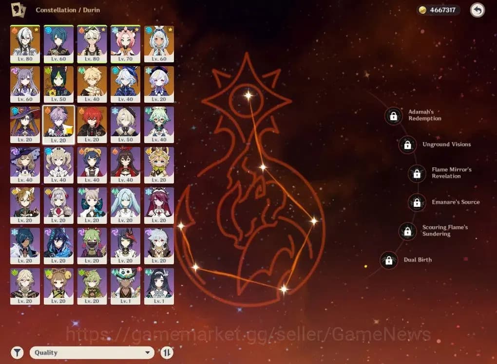 Genshin Impact Accounts ASIA|AR45|4Limited+1(*5Weapon)|Arlecchino+sign,Dur image 6