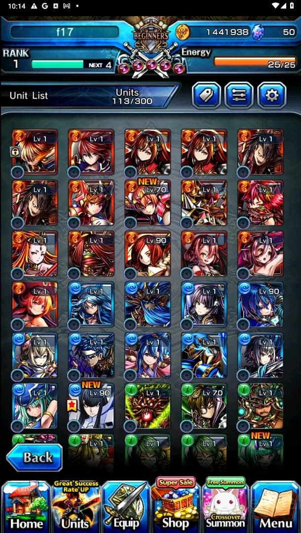 Grand Summoners Accounts Global| Ascend 9| Summer Miyu, Fen WH, Chloe, Kiri image 3
