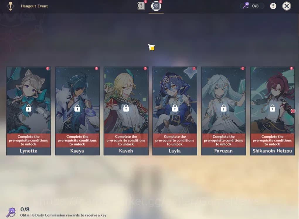 Genshin Impact Accounts ASIA|AR27|Starter|1Limited+1(*5Weapon)|Furina,Qiqi image 13