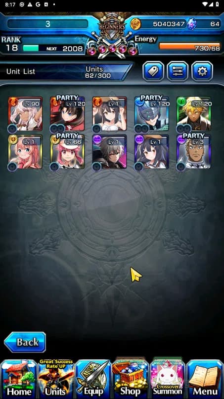 Grand Summoners Accounts GLOBAL | Ascend 10 | Houka TW, S miyu, Fen, Ren&Lu image 2