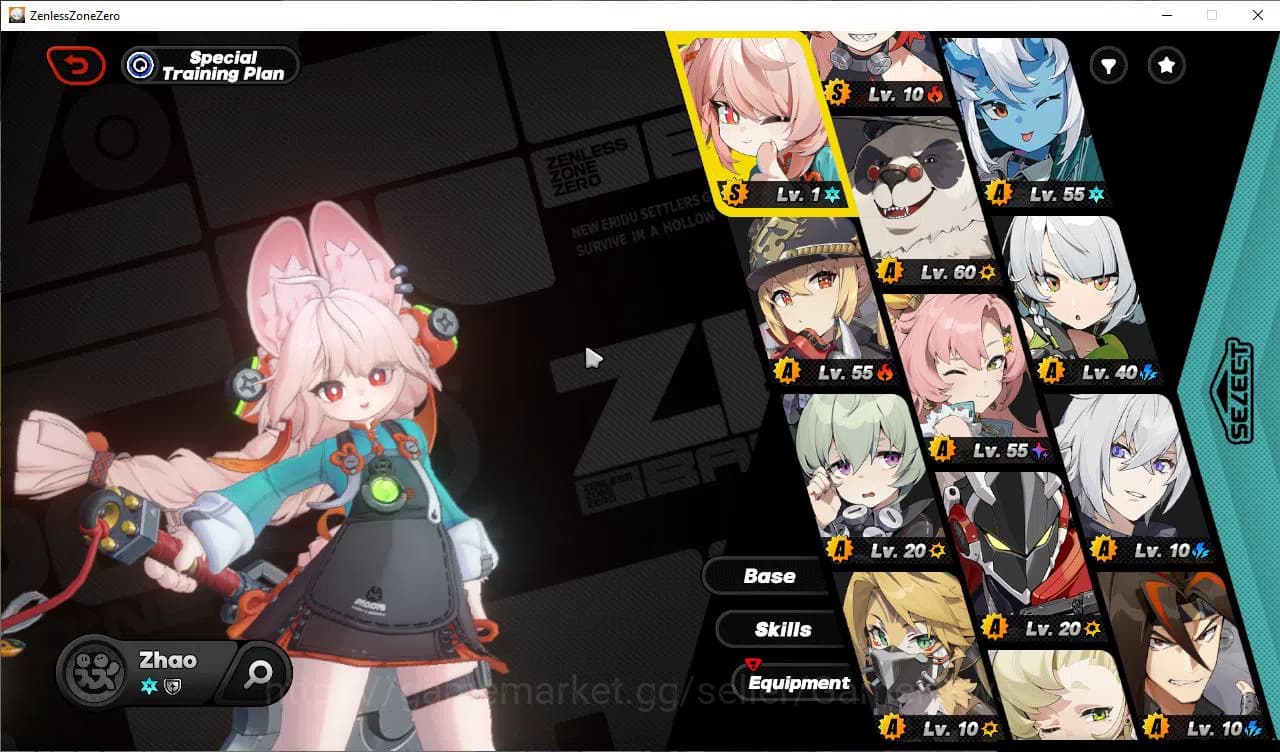 Zenless Zone Zero Accounts ASIA|IK 59|14 Limit,3 Prem Team,3 VoidHunter[(Miya image 6