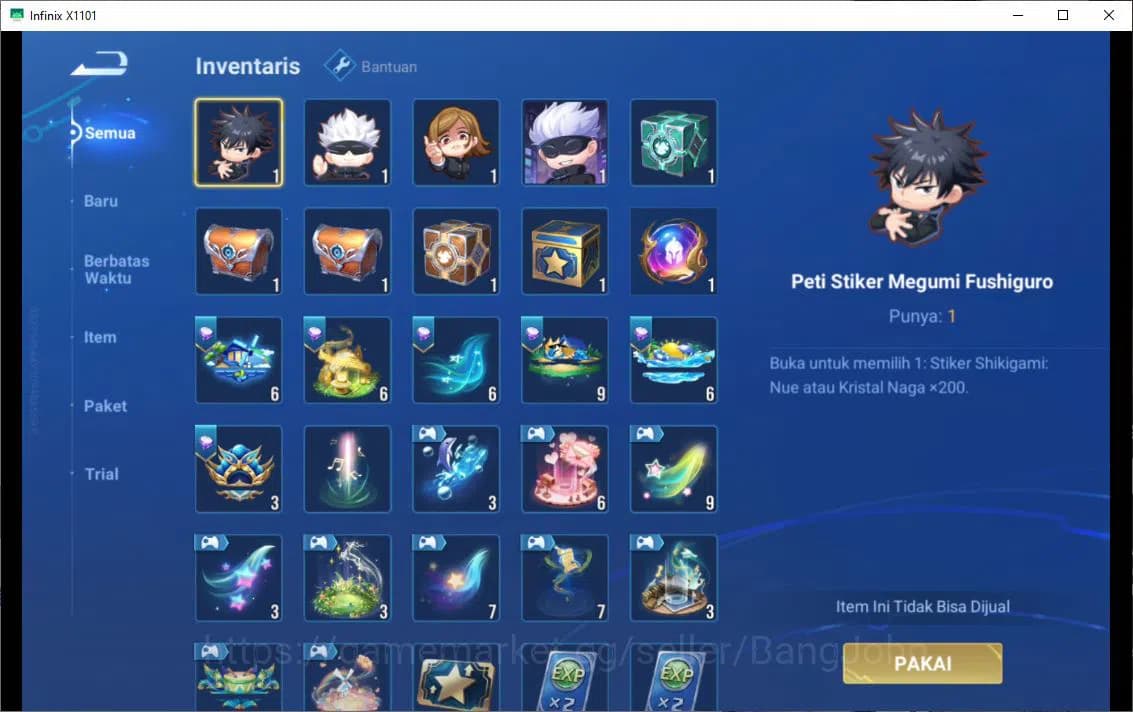 Honor of Kings Accounts GLOBAL|67HR|43SK|PRECIOUS=SUN CE|GM=GAN AND MO|WOR image 2