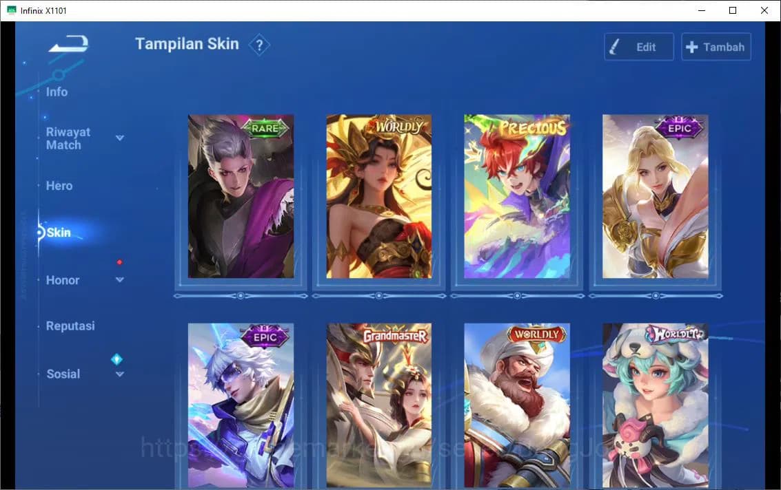 Honor of Kings Accounts GLOBAL|67HR|43SK|PRECIOUS=SUN CE|GM=GAN AND MO|WOR image 9