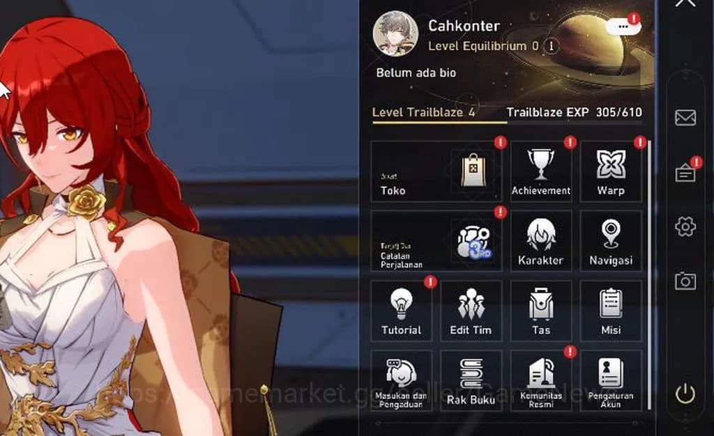 Honkai Star Rail Accounts ASIA|TL 4|Selector B5 ON+1 Golden Companion Spirit image 1