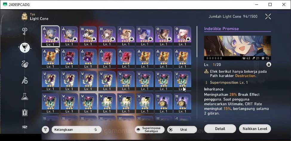 Honkai Star Rail Accounts ASIA|TL 4|Selector B5 ON+1 Golden Companion Spirit image 8