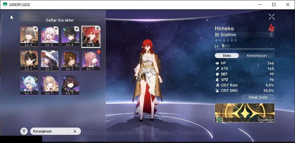 Honkai Star Rail Accounts ASIA|TL 4|Selector B5 ON+1 Golden Companion Spirit image 9