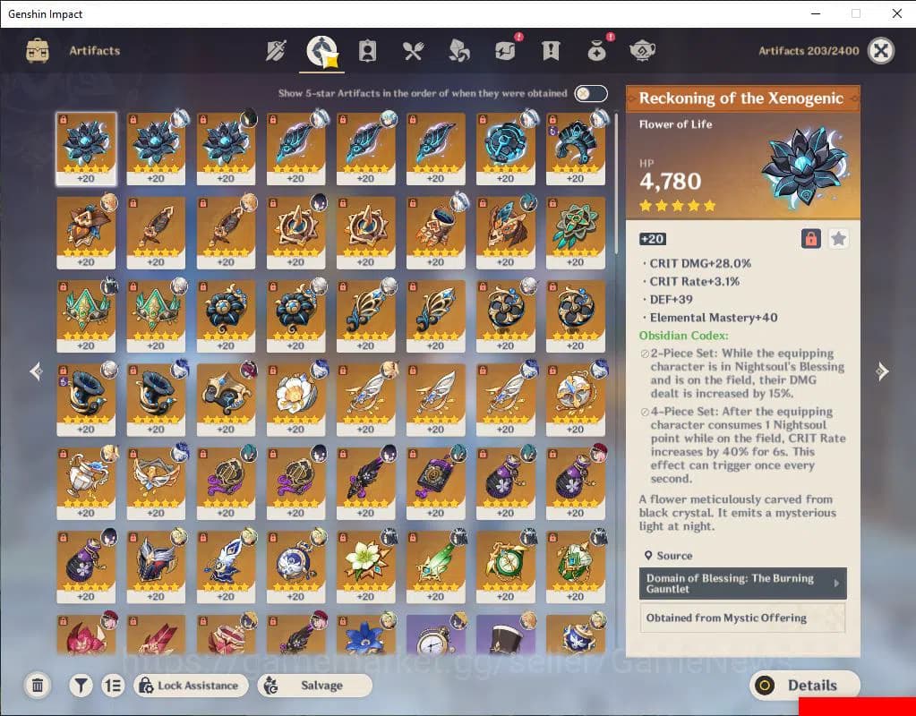 Genshin Impact Accounts Asia|AR 56|4 Limited +4(*5Weapon)|Mualani C1+Sign, image 6