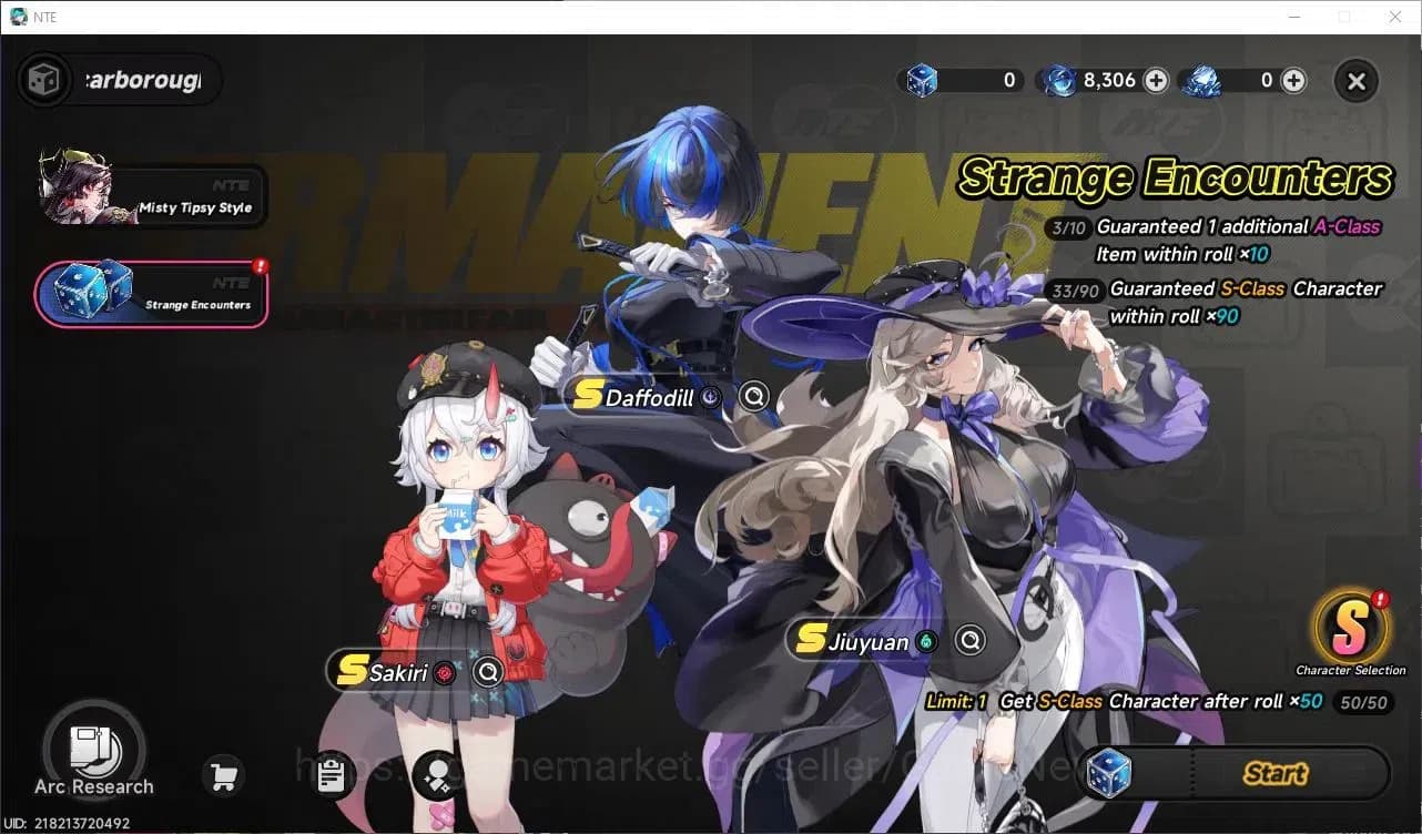 Neverness to Everness Accounts SEA HL 35 MIDGAME| 8.3k Annulith| 6 SSR (Hotori+Si image 9
