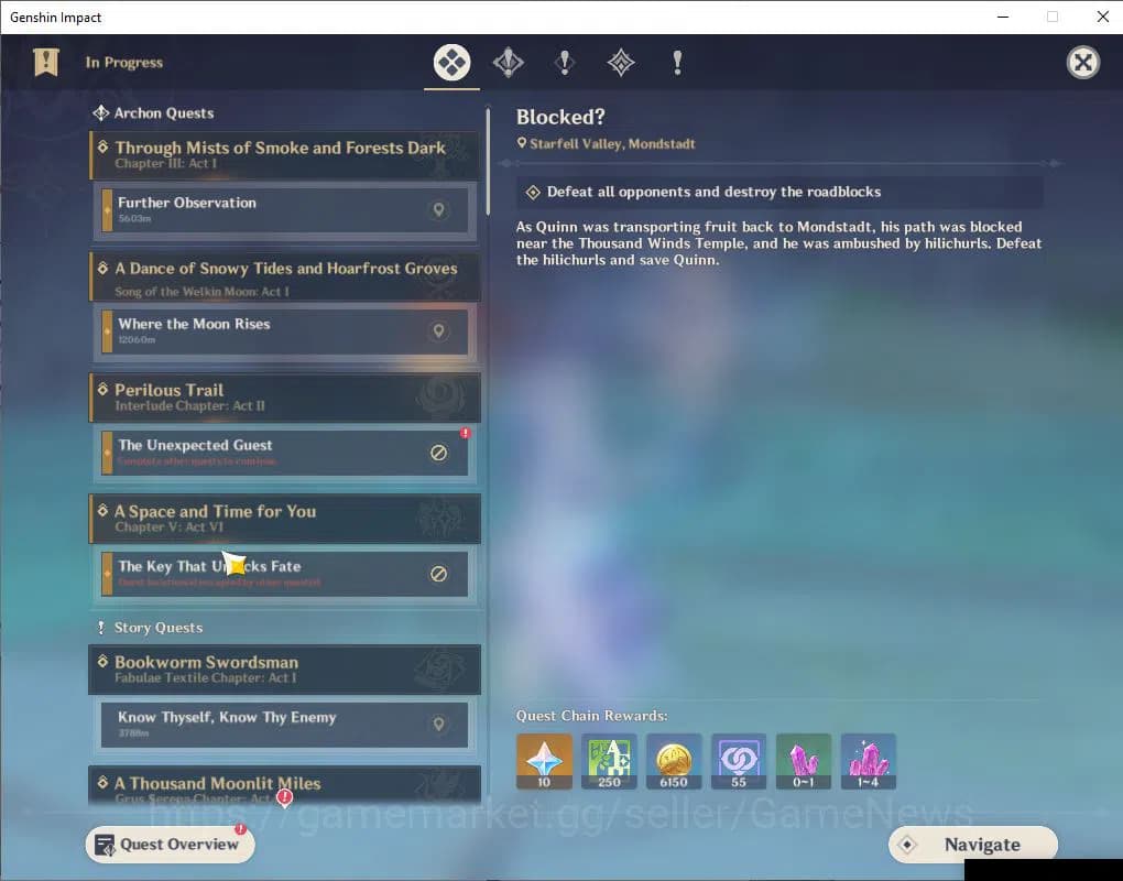 Genshin Impact Accounts Asia|AR 55 |7 Limited+2(*5WEP)|WandererC1,Riaden,N image 11