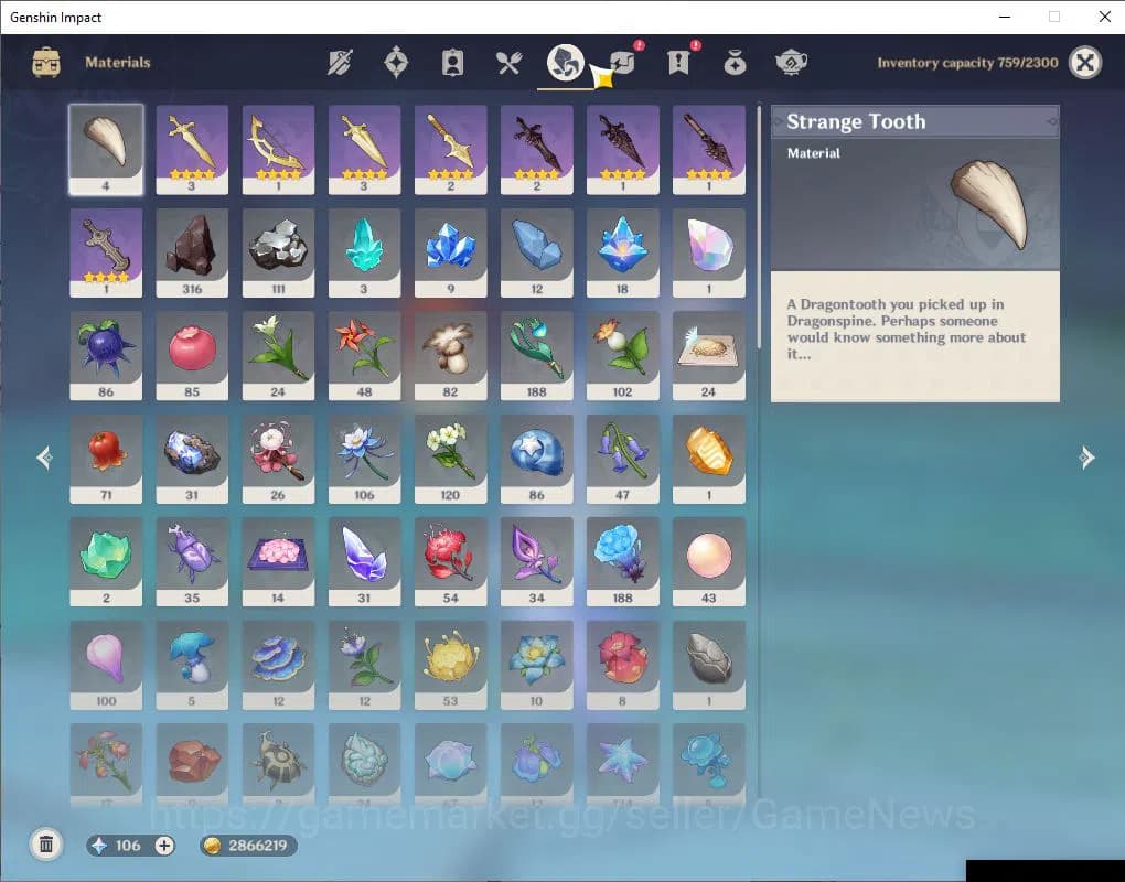 Genshin Impact Accounts Asia|AR 55 |7 Limited+2(*5WEP)|WandererC1,Riaden,N image 8