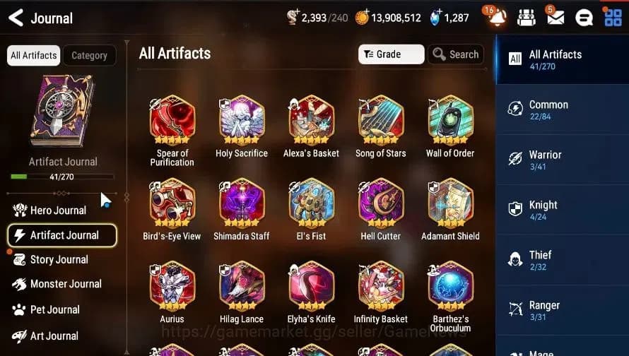 Epic Seven Accounts GLOBAL|UnVerif|6 ML(Zio,AYufine,NC Landy,LC Bellon image 7