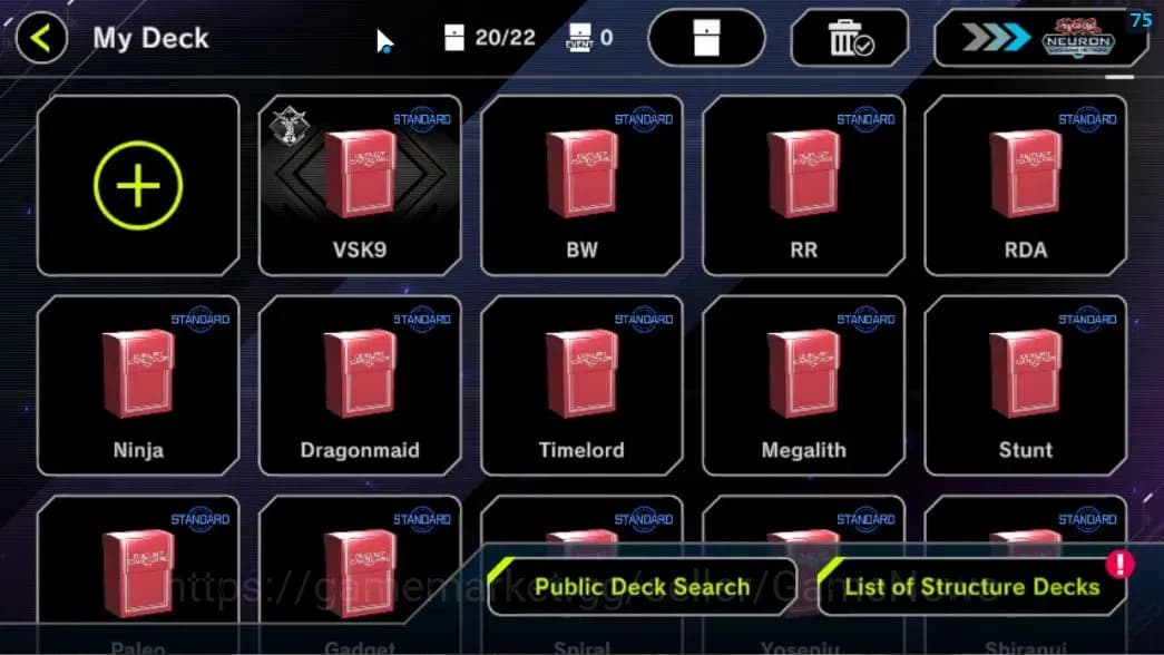 Yu-Gi-Oh! Master Duel Accounts Lv 18|20 Deck|VSK9,Yummys,Dracotail,KEWL,Sky Strik image 2