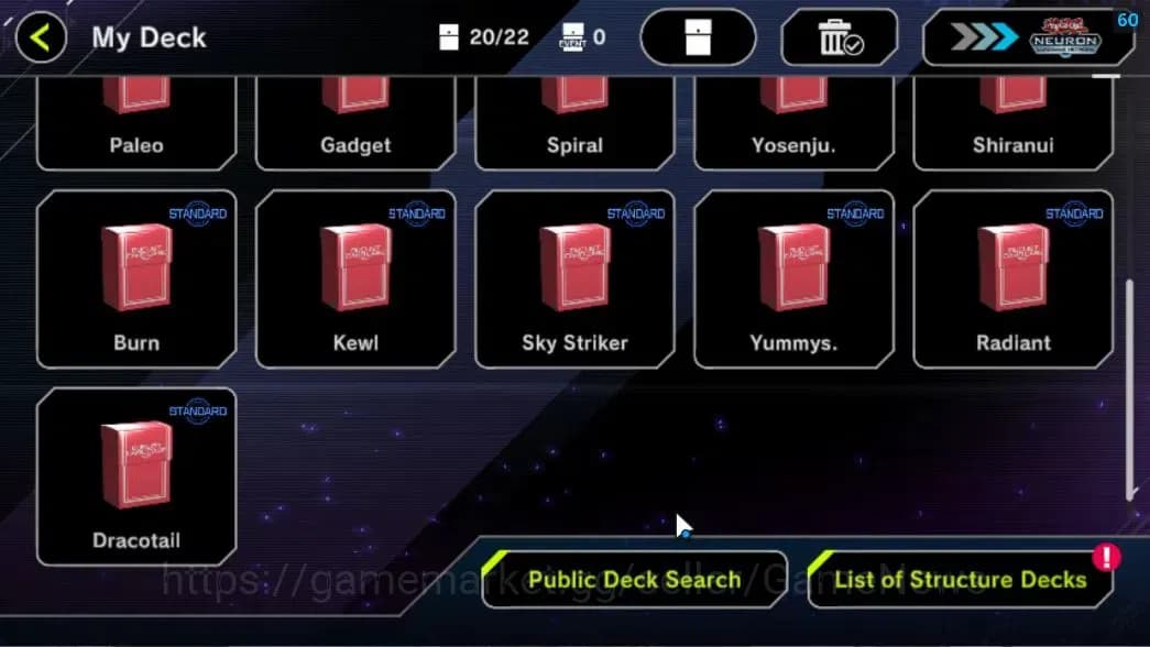 Yu-Gi-Oh! Master Duel Accounts Lv 18|20 Deck|VSK9,Yummys,Dracotail,KEWL,Sky Strik image 3