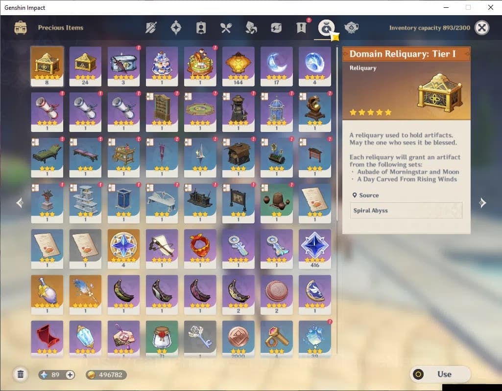 Genshin Impact Accounts ASIA|AR 56|6 Limited+3(*5Wep)|Prime Team Skirk|Fli image 10