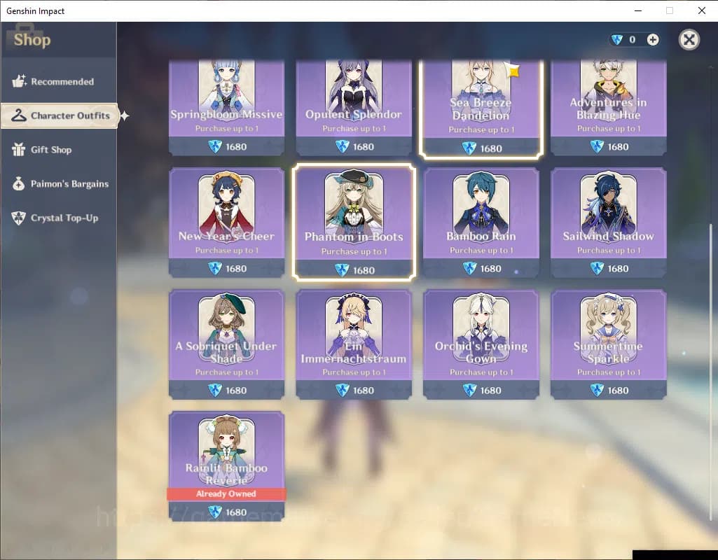 Genshin Impact Accounts ASIA|AR 56|6 Limited+3(*5Wep)|Prime Team Skirk|Fli image 4