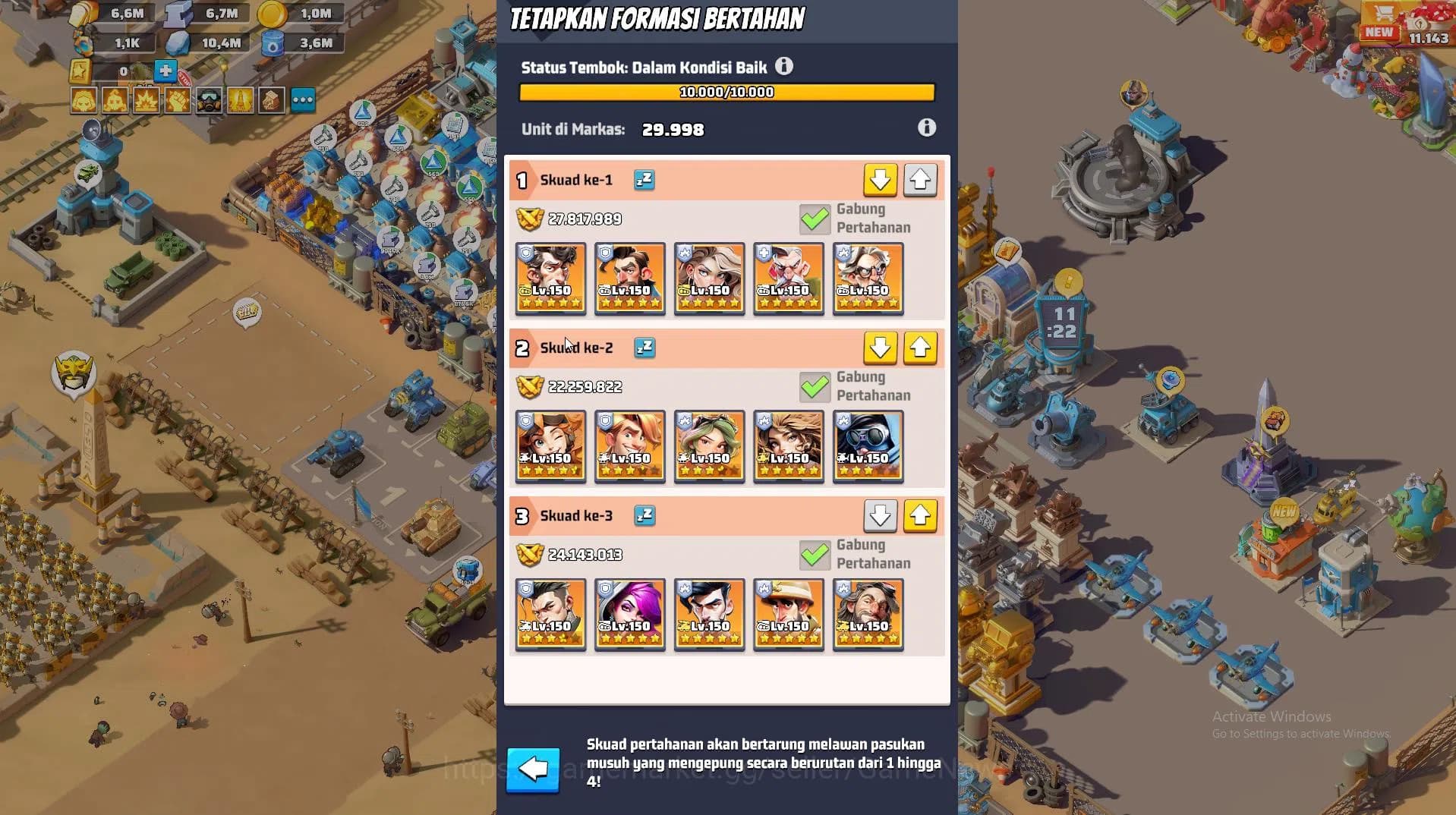 Last War: Survival Accounts Server 859|Power 150M|HQ30|2 Craft 2Tech-VIP13|Dro image 2