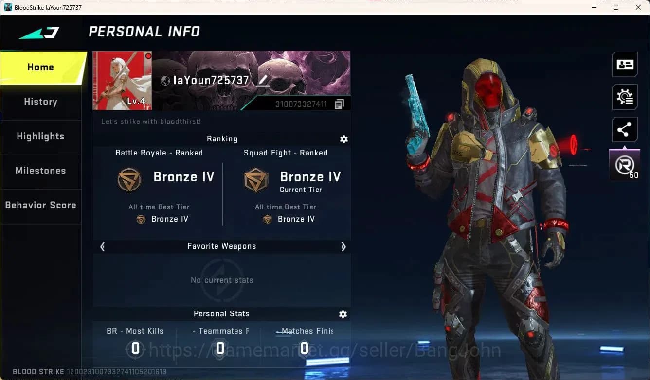 Blood Strike Accounts ASIA | EVA MCX-EVA-00 | Ultra ETHAN-Darkwalker | 3 image 1