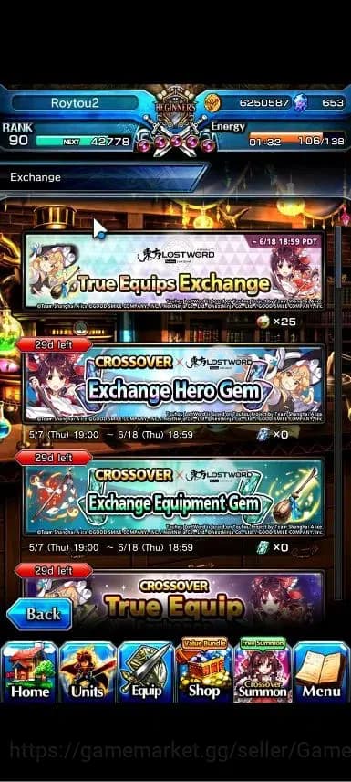 Grand Summoners Accounts Global|Rank 90|Fresh Story+Side|Ready Gacha 653 CC image 7