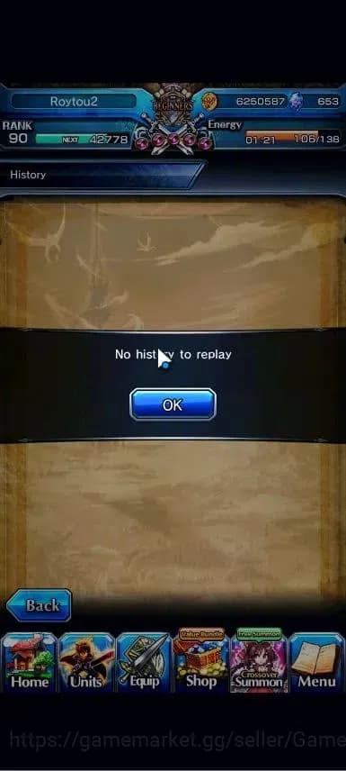 Grand Summoners Accounts Global|Rank 90|Fresh Story+Side|Ready Gacha 653 CC image 9