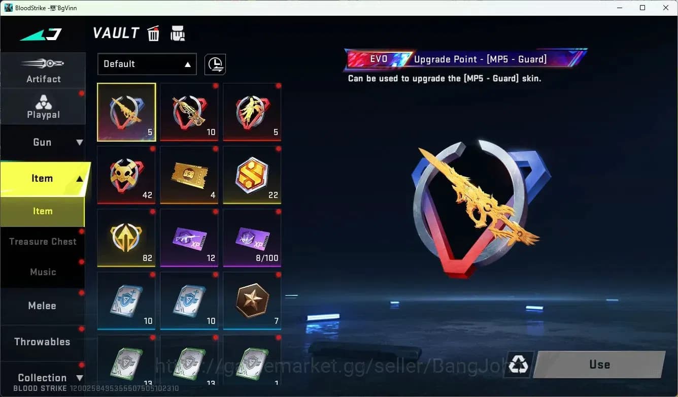 Blood Strike Accounts ASIA | 2 Collab Skins | 2 Limited Skins | 4 Legend image 15