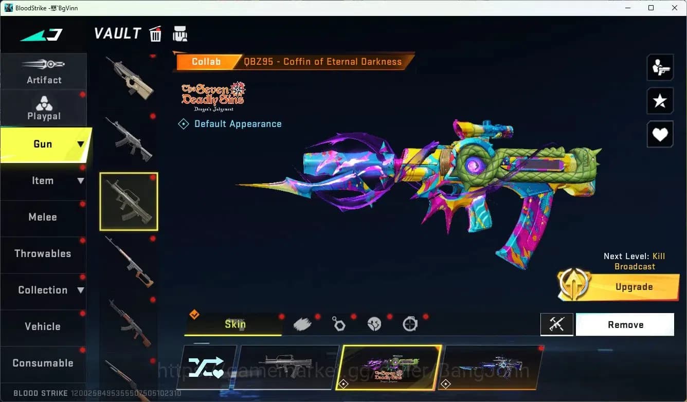 Blood Strike Accounts ASIA | 2 Collab Skins | 2 Limited Skins | 4 Legend image 19