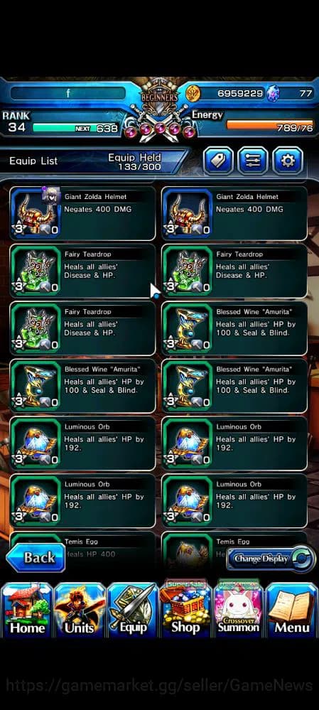 Grand Summoners Accounts Global|Rank 34|10 Ascend|UP Roy,Summer Miyu,Fen,Ki image 10