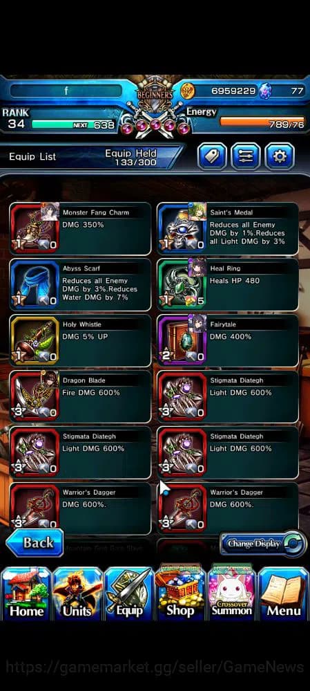 Grand Summoners Accounts Global|Rank 34|10 Ascend|UP Roy,Summer Miyu,Fen,Ki image 6