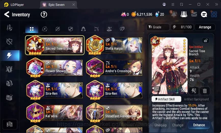 Epic Seven Accounts Global Unverif | 1ML | Tieria | Judge Kise | Victo image 11