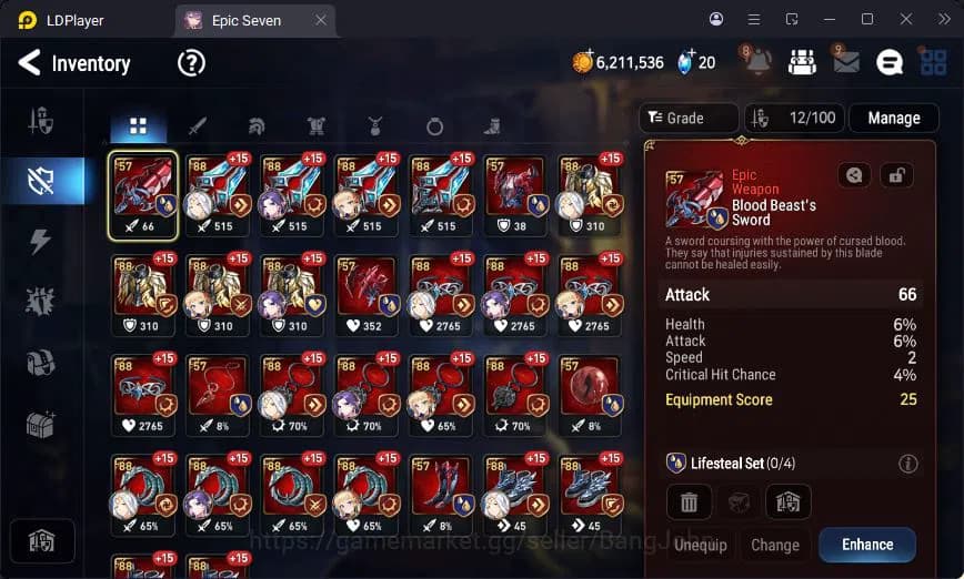 Epic Seven Accounts Global Unverif | 1ML | Tieria | Judge Kise | Victo image 12