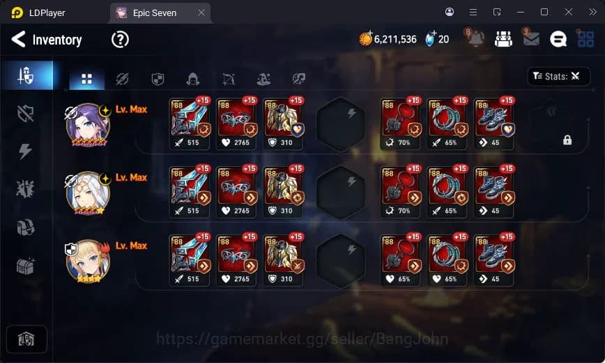 Epic Seven Accounts Global Unverif | 1ML | Tieria | Judge Kise | Victo image 13