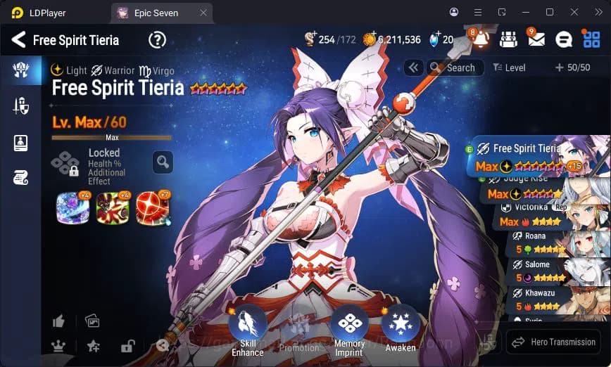 Epic Seven Accounts Global Unverif | 1ML | Tieria | Judge Kise | Victo image 15