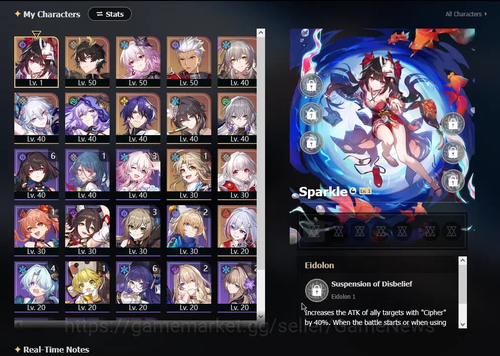 Zenless Zone Zero Accounts AMERICA IK53|Free HSR|S2 CH6|8Limit+PremTeam YSG[( image 3