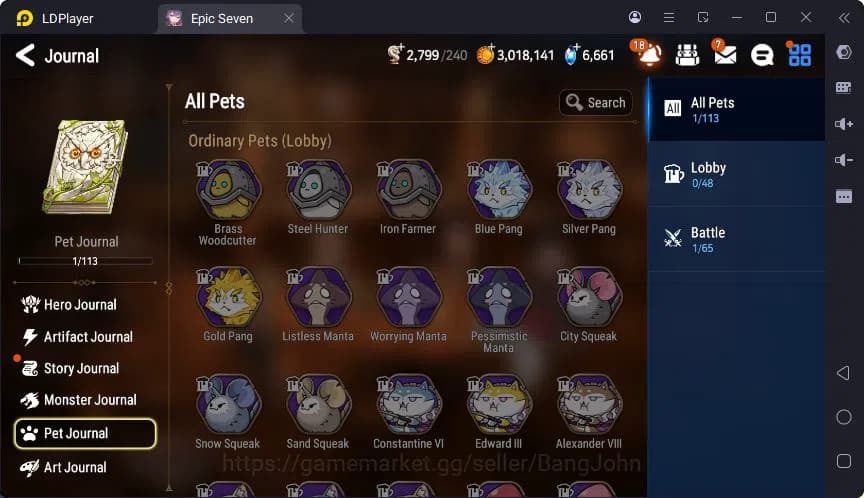 Epic Seven Accounts Global Unverif | 6ML | (Fenne,Tieria,Lorina,Veroni image 13