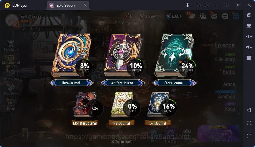 Epic Seven Accounts Global Unverif | 6ML | (Fenne,Tieria,Lorina,Veroni image 18