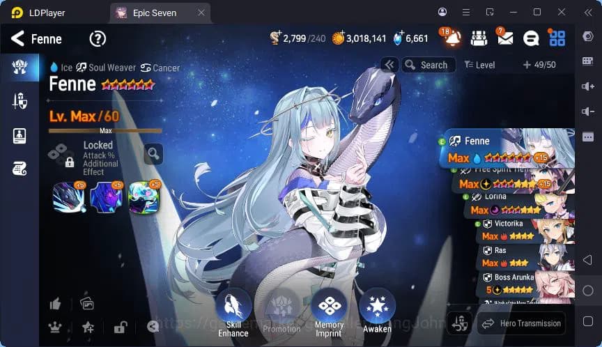 Epic Seven Accounts Global Unverif | 6ML | (Fenne,Tieria,Lorina,Veroni image 20