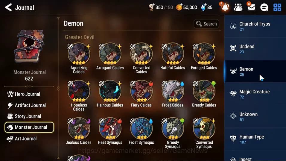 Epic Seven Accounts Global Unverif | Fresh Starter | Low Progress | 1 image 12