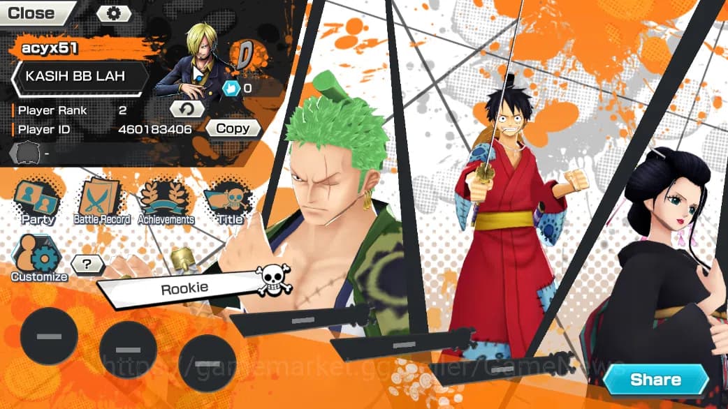 One Piece Bounty Rush Accounts Global|4 EX|Wi Trafalgar Law,GP Edward Newgate,TFE image 2