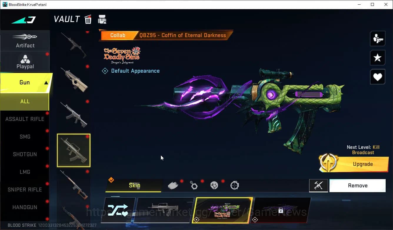 Blood Strike Accounts ASIA|EVO FAL Draco+Mele Talon Sanctum+Colab 7DS(Ka image 12