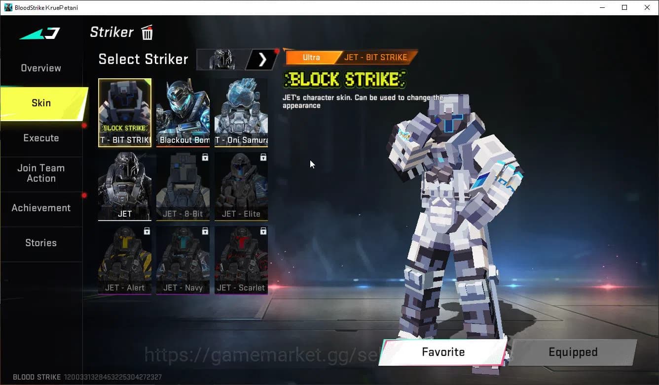 Blood Strike Accounts ASIA|EVO FAL Draco+Mele Talon Sanctum+Colab 7DS(Ka image 13